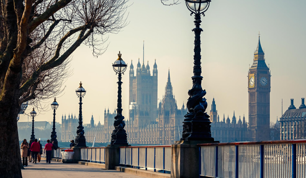 Big Ben and Houses of Parliament from South Bank, London City Mortgages