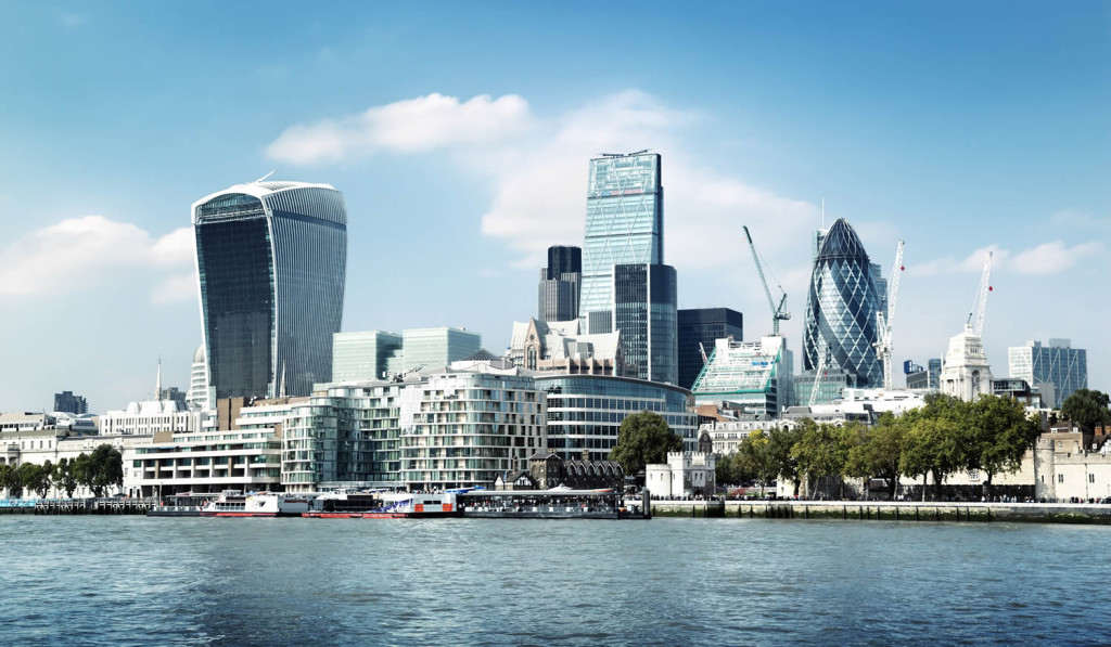 Financial district and Thames river apartments, London City Mortgages