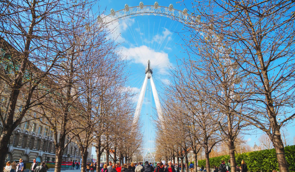 London Eye ferris wheel South Bank, London City Mortgages