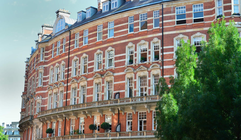 Luxury apartment block Kensington and Chelsea, London City Mortgages