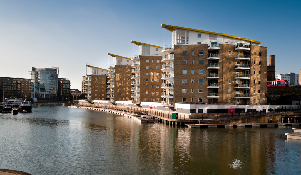 Residential appartments Limehouse Basin east London City Mortgages