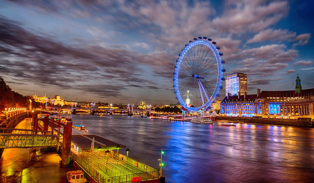 The Eye panoramic wheel from Westminster, London City Mortgages