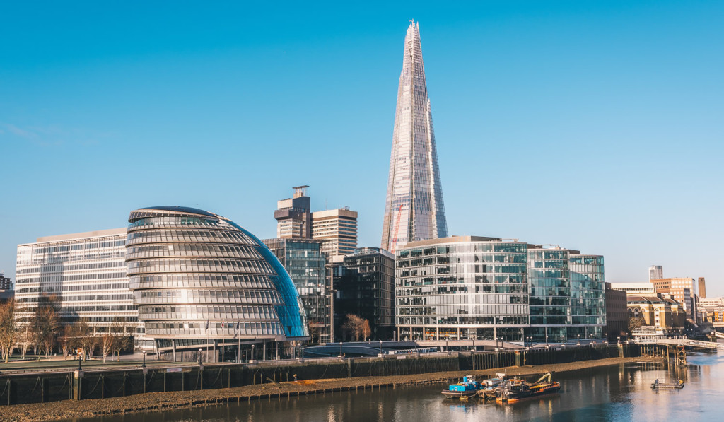 Modern City Hall Shard-skyscraper London City Mortgages