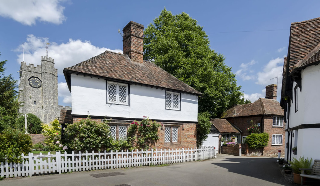 Old village street cottages London City Mortgages